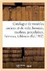 Arthur Bloche, Collectif - Catalogue de meubles anciens et