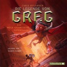Chris Rylander, Marius Clarén - Die Legende von Greg 2: Das mega gigantische Superchaos, 5 Audio-CD (Hörbuch)