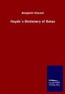 Benjamin Vincent - Haydn's Dictionary of Dates