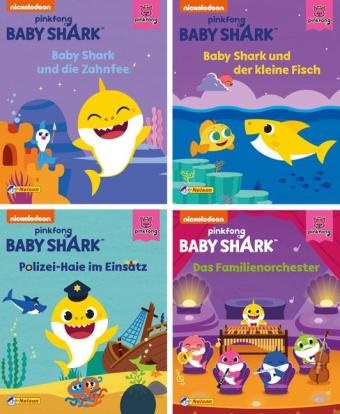 Baby Shark 1-4, 4 Hefte