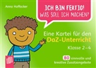 Anna Hoffacker - Eine Kartei für den DaZ-Unterricht - Klasse 2-4