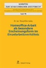 Pascal Domenig - Homeoffice-Arbeit als besondere Erscheinungsform im Einzelarbeitsverhältnis