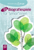Verlag an der Ruhr Redaktionsteam, Redaktionsteam Verlag an der Ruhr - 55 Biografiespiele für Senioren und Seniorinnen