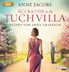 Anne Jacobs, Anna Thalbach - Rückkehr in die Tuchvilla, 2 Audio-CD, 2 MP3 (Hörbuch)