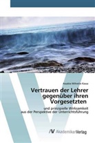 Assabie Mihretie Kassa - Vertrauen der Lehrer gegenüber ihren Vorgesetzten