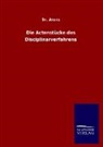 Arons, Dr Arons, Dr. Arons - Die Actenstücke des Disciplinarverfahrens