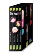 Ann-Katr Heger, Ann-Katrin Heger, Petr Steckelmann, Petra Steckelmann, Maja vo Vogel, Maja von Vogel... - Die drei !!!: 4 Bände im Schuber (Spuk am See, Vampire in der Nacht, Tanz der Herzen, Beutejagd am Geistersee), 4 Teile