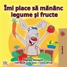 Shelley Admont, Kidkiddos Books - I Love to Eat Fruits and Vegetables (Romanian Edition)