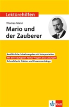 Elisabeth Kaltenbach, Thomas Mann - Lektürehilfen Thomas Mann, Mario und der Zauberer