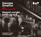 Georges Simenon, Walter Kreye - Maigret und die Schleuse Nr. 1, 4 Audio-CD (Hörbuch)