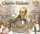 Charles Dickens, David Nathan - Eine Weihnachtsgeschichte, 1 Audio-CD, MP3 (Audiolibro)