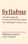 William Germano, William Nicholls Germano, Germano William, Kit Nicholls - Syllabus