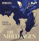 Auguste Lechner, David Nathan - Die Nibelungen - Glanzzeit und Untergang eines mächtigen Volkes, 1 Audio-CD, 1 MP3 (Hörbuch)