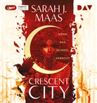 Sarah J Maas, Sarah J. Maas, Anne Düe - Crescent City - Teil 1: Wenn das Dunkel erwacht, 3 Audio-CD, 3 MP3 (Hörbuch)
