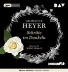 Georgette Heyer, Bodo Primus - Schritte im Dunkeln, 1 Audio-CD, 1 MP3 (Hörbuch)