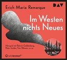 Erich Maria Remarque, Patrick Güldenberg, Peter Jordan, Tino Mewes, u.v.a. - Im Westen nichts Neues, 2 Audio-CD (Hörbuch)