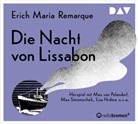Erich Maria Remarque, Lisa Hrdina, Max von Pufendorf, Max Simonischek, u.v.a. - Die Nacht von Lissabon, 2 Audio-CD (Audio book)