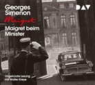 Georges Simenon, Walter Kreye - Maigret beim Minister, 5 Audio-CD (Livre audio)