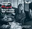 Georges Simenon, Walter Kreye - Maigret verliert eine Verehrerin, 4 Audio-CD (Livre audio)