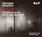 Georges Simenon, Walter Kreye - Maigret und der Mann auf der Bank, 4 Audio-CD (Audiolibro)