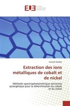 Ganesh Kamble - Extraction des ions métalliques de cobalt et de nickel