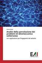 Valeriy Kadet - Analisi della percolazione dei problemi di idromeccanica sotterranea