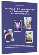 Angelina Schulze - Lenormand - 4 Ergänzungskarten mit ihren Deutungen und Kombinationen