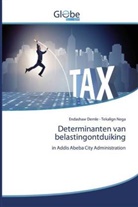 Endasha Demle, Endashaw Demle, Tekalign Nega - Determinanten van belastingontduiking