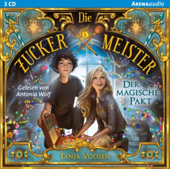 Tanja Voosen - Die Zuckermeister - Der magische Pakt, 2 Audio-CD (Audio book) - Lesung