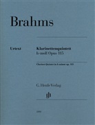 Johannes Brahms, Kathrin Kirsch - Brahms, Johannes - Klarinettenquintett h-moll op. 115 für Klarinette (A), 2 Violinen, Viola und Violoncello