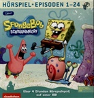 SpongeBob Schwammkopf - SpongeBob Schwammkopf. Staffelbox.1, 1 MP3-CD (Hörbuch)