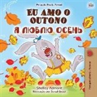 Shelley Admont, Kidkiddos Books - I Love Autumn (Brazilian Portuguese Russian Bilingual Book)