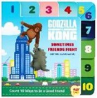 Carol Herring, Carol Herring - Godzilla vs. Kong: Sometimes Friends Fight: (But They Always Make Up) (Friendship Books for Kids, Kindness Books, Counting Books, Pop Culture Board Bo