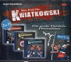 Jürgen Banscherus - Ein Fall für Kwiatkowski - Die große Detektiv Hörbuchbox, 3 Audio-CD (Livre audio)