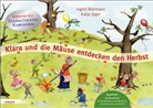 Ingrid Biermann, Katja Jäger - Klara und die Mäuse entdecken den Herbst. Bildkarten fürs Erzähltheater Kamishibai