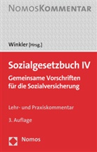 Tilma Breitkreuz, Peter-Bernd Lüdtke u a, Jürge Winkler, Jürgen Winkler - Sozialgesetzbuch IV