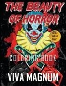 Adult Coloring Books, Coloring Books for Adults, Viva Magnum - The Beauty of Horror Coloring Book