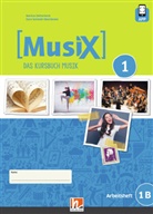 Markus Detterbeck, Gero Schmidt-Oberländer - MusiX 1 (Ausgabe ab 2019) Arbeitsheft 1B inkl. Helbling Media App, m. 1 Beilage