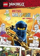 Ameet Verlag, Ameet Verlag - LEGO Ninjago - Rätselmalspaß mit Comics