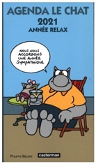 Geluck, Philippe Geluck - Agenda Le Chat 2021 : année relax