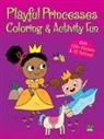 Dover Publications, Dover Publications (COR) - Playful Princesses Coloring & Activity Fun