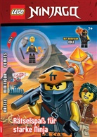 Ameet Verlag, Ameet Verlag - LEGO Ninjago - Rätselspaß für starke Ninja, m. Minifigur Cole