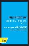 Joel F. Handler, Neil K. Komesar, Burton A. Weisbrod, Burton A. Handler Weisbrod - Public Interest Law