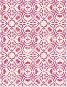 Der Zauber Indiens Großes Notizheft (A5) Motiv Rosa Kaleidoskop