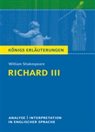 William Shakespeare - Richard III von William Shakespeare - Textanalyse und Interpretation