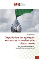 Eric Babosambea - Dégradation des quelques ressources naturelles et le niveau de vie
