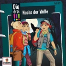 Maja von Vogel - Die drei !!! - Nacht der Wölfe. Tl.69, 1 Audio-CD (Hörbuch)