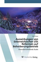 René Moser - Auswirkungen von österreichischen USt Reformen auf Beherberungsbetrieb