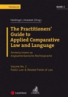Fran Heidinger, Franz Heidinger, Andrea Hubalek, Norbert Abel u a, Franz Heidinger, Andrea Hubalek - The Practitioners' Guide to Applied Comparative Law and Language Volume No. 2: Public Law & Related Fields of Law