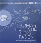 Prof. Dr. Thomas Hettche, Thomas Hettche, Thomas (Prof. Dr.) Hettche, Christian Brückner, Valery Tscheplanowa - Herzfaden. Roman der Augsburger Puppenkiste, 2 Audio-CD, 2 MP3 (Livre audio)
